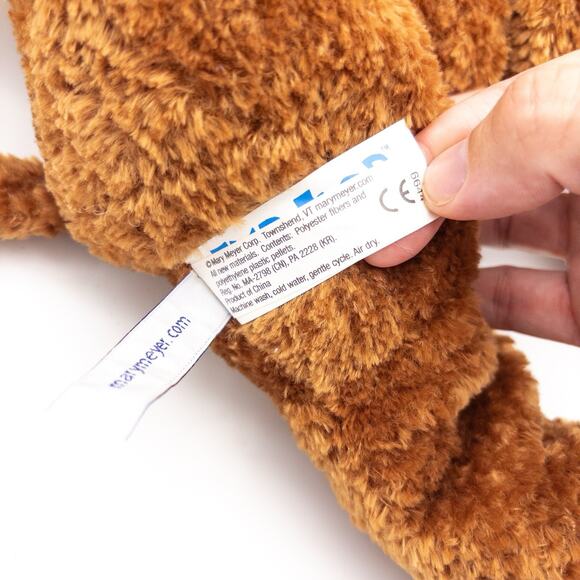 Vintage Mary Meyer Flip Flops Cow Texas Longhorn 12” Bull Plush Soft Cute - Picture 7 of 8